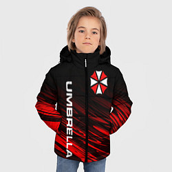 Куртка зимняя для мальчика UMBRELLA CORPORATION, цвет: 3D-черный — фото 2