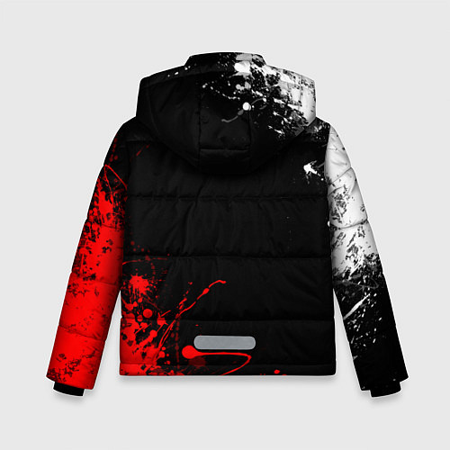 Зимняя куртка для мальчика UMBRELLA CORPORATION / 3D-Красный – фото 2