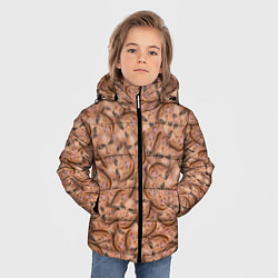 Куртка зимняя для мальчика Бейонсе, цвет: 3D-светло-серый — фото 2
