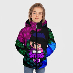 Куртка зимняя для мальчика BRAWL STARS BIBI, цвет: 3D-черный — фото 2