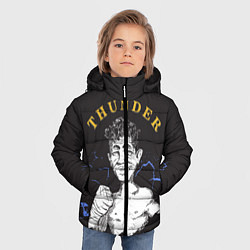 Куртка зимняя для мальчика Thunder, цвет: 3D-черный — фото 2