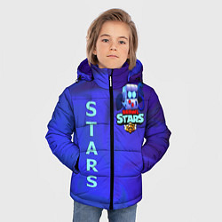 Куртка зимняя для мальчика BRAWL STRAS, цвет: 3D-черный — фото 2