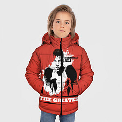 Куртка зимняя для мальчика The Greatest, цвет: 3D-светло-серый — фото 2