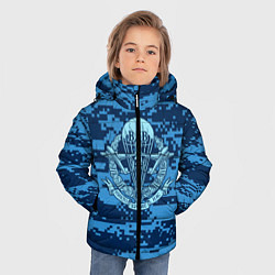 Куртка зимняя для мальчика ВДВ СССР, цвет: 3D-светло-серый — фото 2