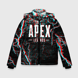 Куртка зимняя для мальчика APEX LEGENDS GLITCH, цвет: 3D-светло-серый