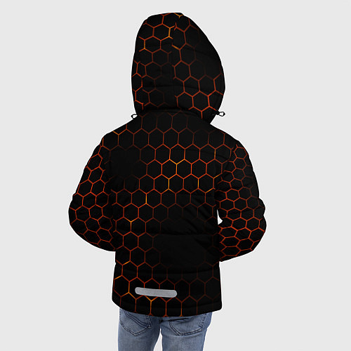 Зимняя куртка для мальчика APEX LEGENDS / 3D-Светло-серый – фото 4