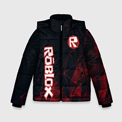 Куртка зимняя для мальчика ROBLOX, цвет: 3D-черный