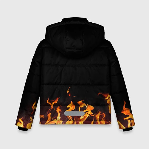Зимняя куртка для мальчика Noize MC / 3D-Красный – фото 2