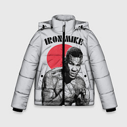 Куртка зимняя для мальчика Iron Mike, цвет: 3D-черный