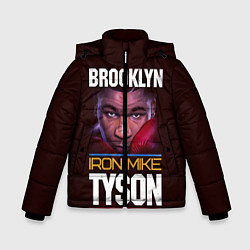 Куртка зимняя для мальчика Mike Tyson, цвет: 3D-черный