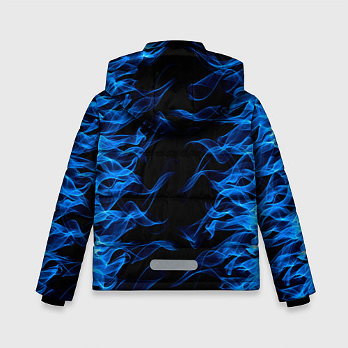 Зимняя куртка для мальчика Brawl Stars shark / 3D-Красный – фото 2