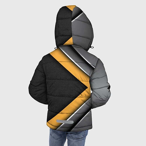 Зимняя куртка для мальчика PORSCHE / 3D-Светло-серый – фото 4