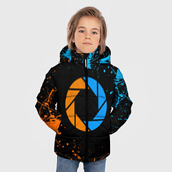 Куртка зимняя для мальчика PORTAL, цвет: 3D-красный — фото 2