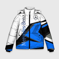 Куртка зимняя для мальчика Mercedes-Benz, цвет: 3D-черный