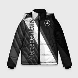Куртка зимняя для мальчика Mercedes-Benz, цвет: 3D-светло-серый