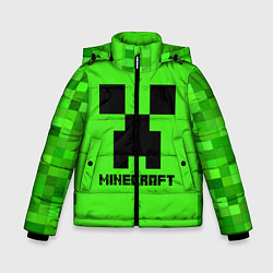 Куртка зимняя для мальчика MINECRAFT, цвет: 3D-красный
