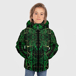 Куртка зимняя для мальчика Древо, цвет: 3D-черный — фото 2