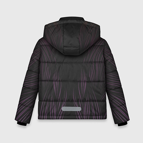 Зимняя куртка для мальчика Фиолетовое пламя / 3D-Красный – фото 2