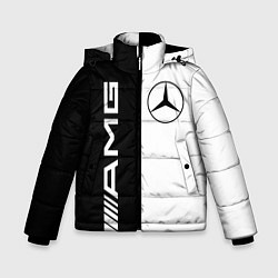 Куртка зимняя для мальчика MERCEDES AMG, цвет: 3D-черный