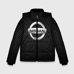 Куртка зимняя для мальчика NISSAN, цвет: 3D-черный