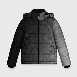Куртка зимняя для мальчика Dark abstraction, цвет: 3D-черный