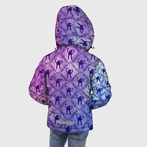 Зимняя куртка для мальчика ЪУЪ FORTNITE / 3D-Светло-серый – фото 4