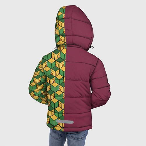 Зимняя куртка для мальчика ГИЮ ТОМИОКА / 3D-Светло-серый – фото 4