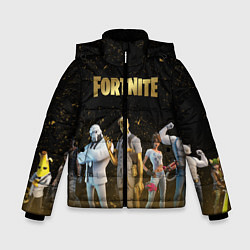 Куртка зимняя для мальчика FORTNITE 2 СЕЗОН ГЛАВА 2, цвет: 3D-черный
