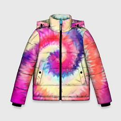 Зимняя куртка для мальчика Tie Dye vortex