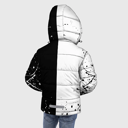 Зимняя куртка для мальчика Nickelback / 3D-Светло-серый – фото 4