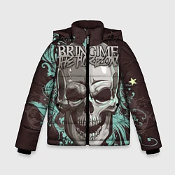 Куртка зимняя для мальчика Bring Me the Horizon, цвет: 3D-черный