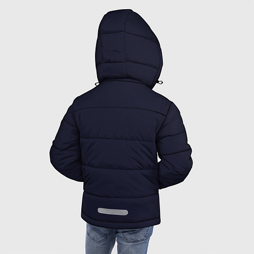 Зимняя куртка для мальчика Dustin Poirier / 3D-Светло-серый – фото 4