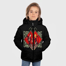 Куртка зимняя для мальчика Twin Peaks, цвет: 3D-красный — фото 2
