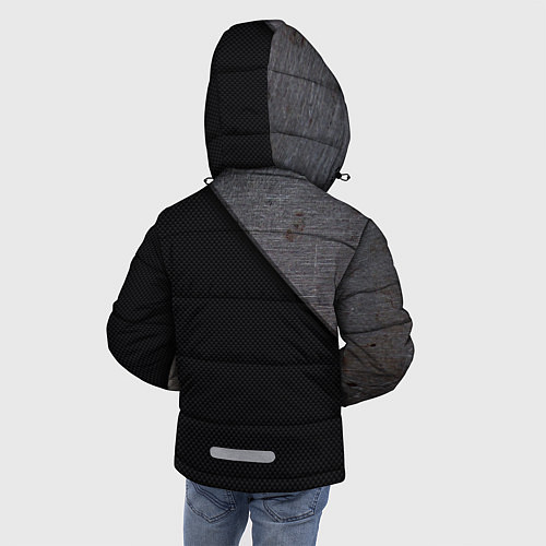 Зимняя куртка для мальчика TOYOTA CARBON / 3D-Светло-серый – фото 4