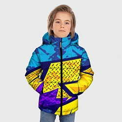 Куртка зимняя для мальчика Bona Fide Одежда для фитнеса, цвет: 3D-светло-серый — фото 2