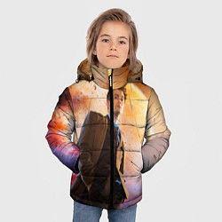 Куртка зимняя для мальчика DOCTOR WHO, цвет: 3D-черный — фото 2