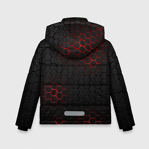 Зимняя куртка для мальчика FORTNITE IKONIK / 3D-Красный – фото 2