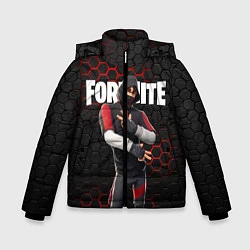 Куртка зимняя для мальчика FORTNITE IKONIK, цвет: 3D-черный