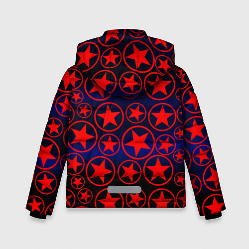 Зимняя куртка для мальчика Sonic / 3D-Красный – фото 2
