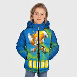 Куртка зимняя для мальчика Sonic - Майлз Тейлз, цвет: 3D-красный — фото 2