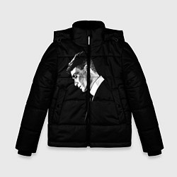 Куртка зимняя для мальчика Peaky Blinders, цвет: 3D-светло-серый