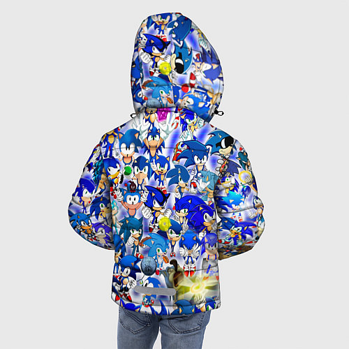 Зимняя куртка для мальчика Sonik / 3D-Светло-серый – фото 4