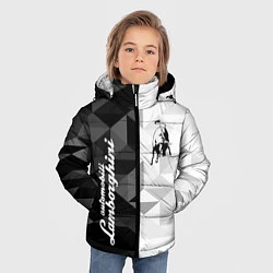 Куртка зимняя для мальчика Lamborghini, цвет: 3D-светло-серый — фото 2