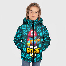 Куртка зимняя для мальчика Brawl Stars Pirate Gene, цвет: 3D-красный — фото 2