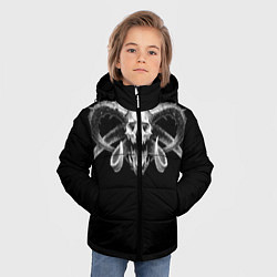 Куртка зимняя для мальчика Сатана, цвет: 3D-черный — фото 2