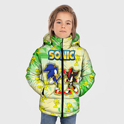 Куртка зимняя для мальчика Sonik, цвет: 3D-черный — фото 2