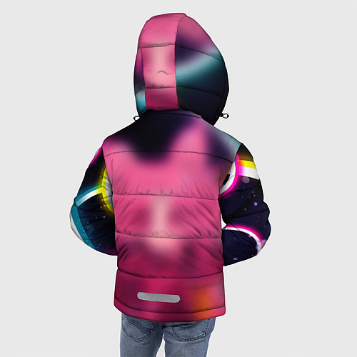 Зимняя куртка для мальчика ДОЧЬ ЛУНЫ / 3D-Светло-серый – фото 4