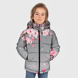 Куртка зимняя для мальчика САКУРА, цвет: 3D-светло-серый — фото 2