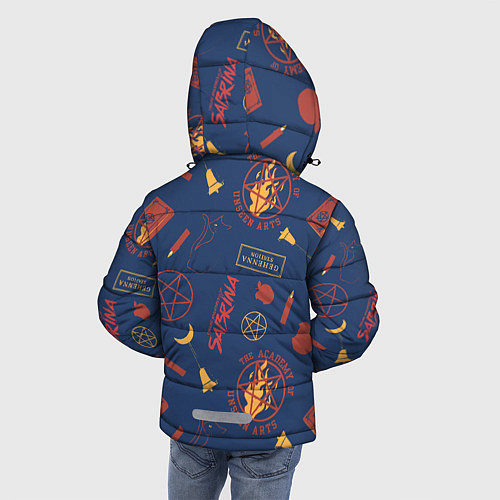 Зимняя куртка для мальчика Сабрина / 3D-Светло-серый – фото 4