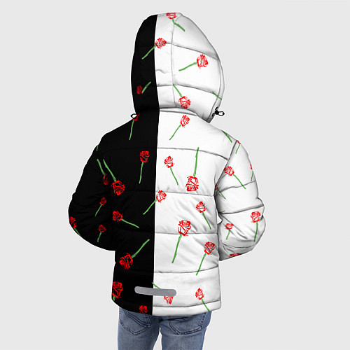 Зимняя куртка для мальчика PAYTON MOORMEIER - ТИКТОК / 3D-Светло-серый – фото 4
